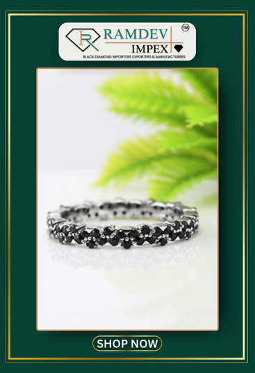 Black Diamond Wedding Ring